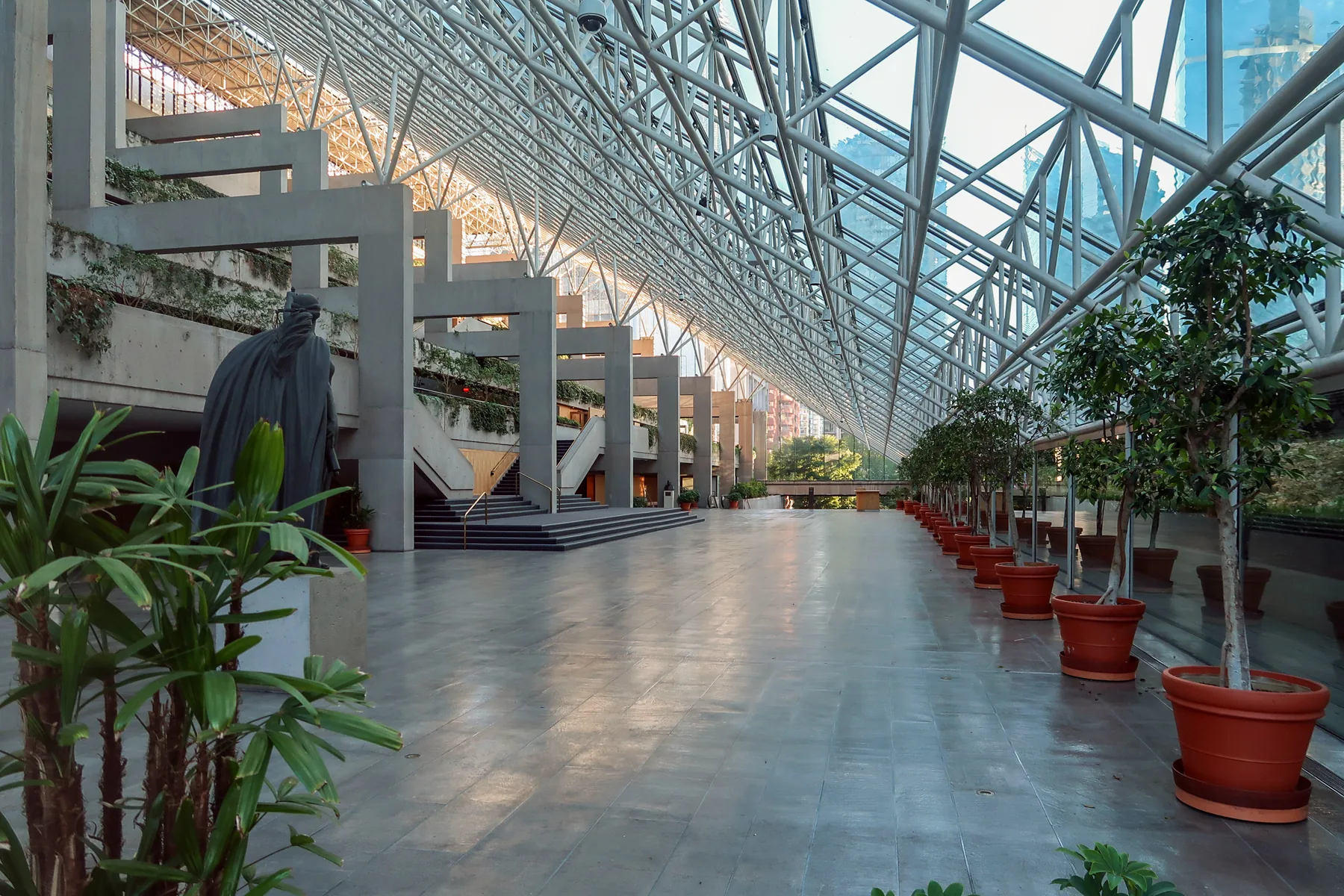 Modern courthouse architecture